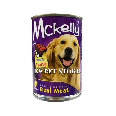 Pate lon cao cấp cho chó Mckelly vị Cừu 400g