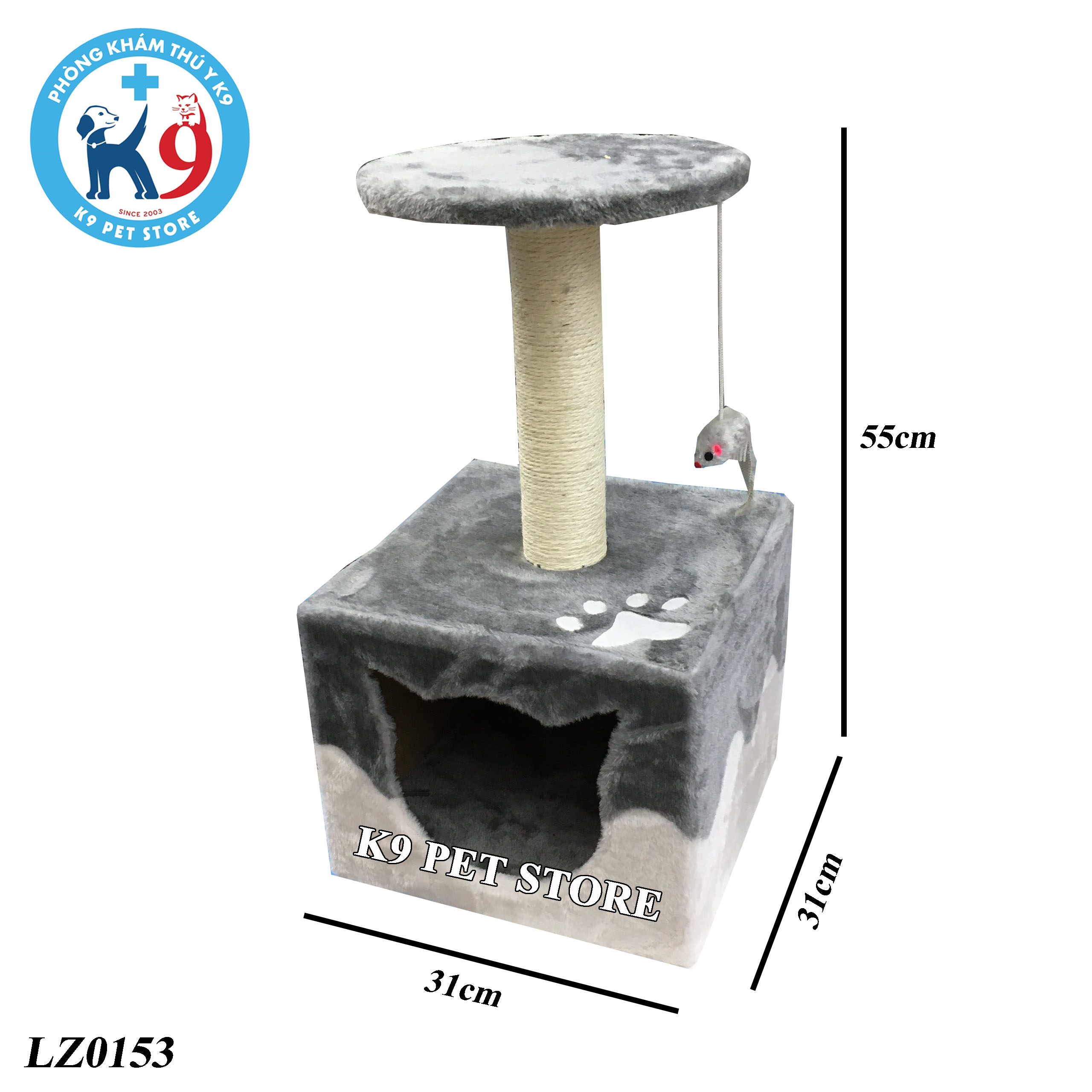 Nhà cây cho mèo, trụ cào mèo, cat tree LZ0153