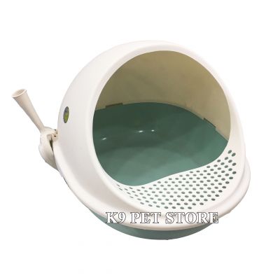 Nhà vệ sinh cho mèo AG+ nắp vòm size L 45*55cm
