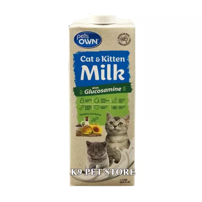 Sữa Úc Glucosamine Pet's Own cho mèo 1l