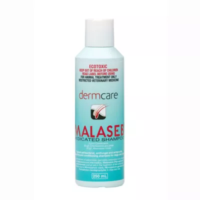 Sữa tắm trị nấm, viêm da cho chó mèo Malaseb 250ml