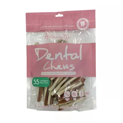 Xương Sạch Răng Altimate Pet Dental Chews (Thanh que vị nam việt quất 55 que)