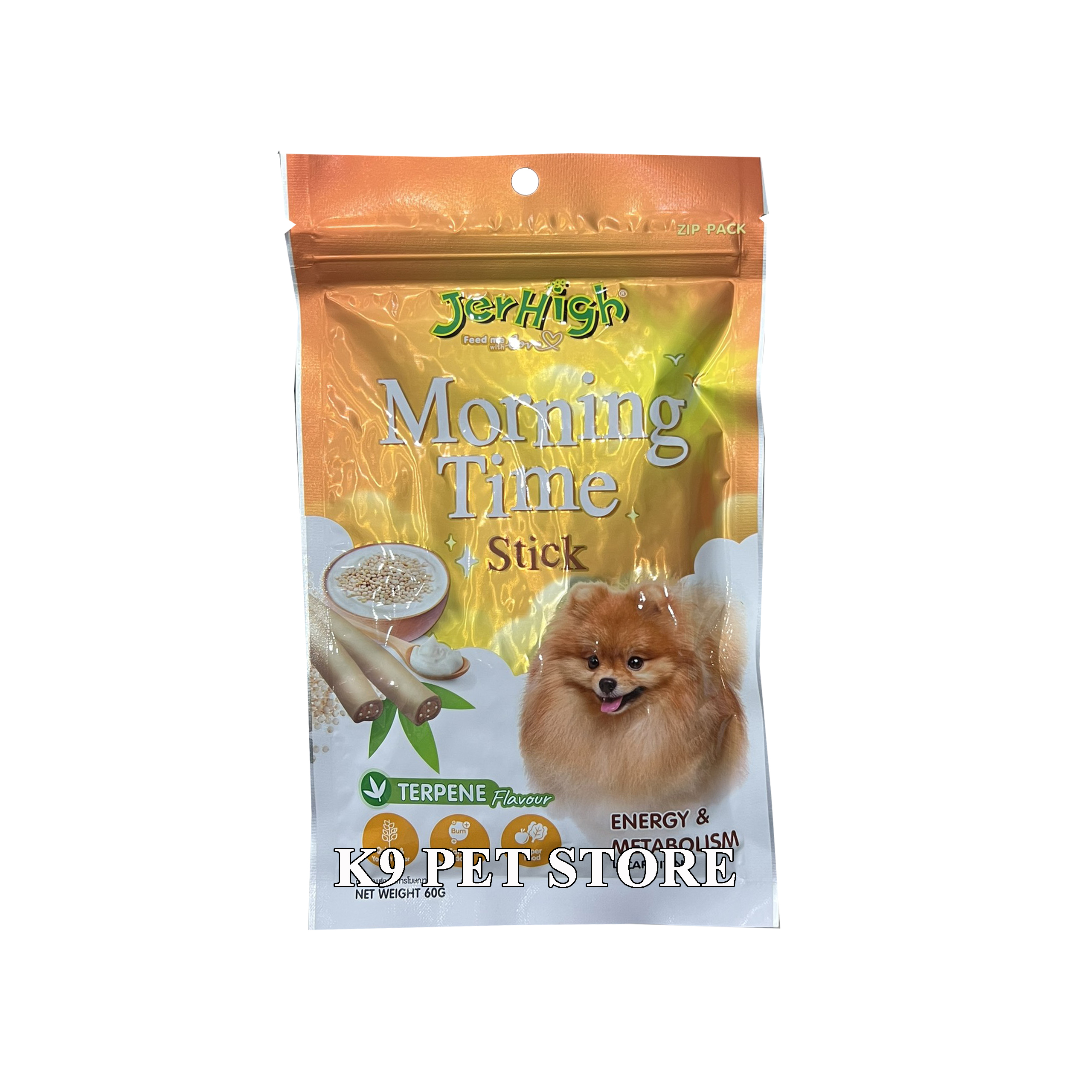 Snack cho chó Jerhigh Morning Time 60g (buổi sáng)