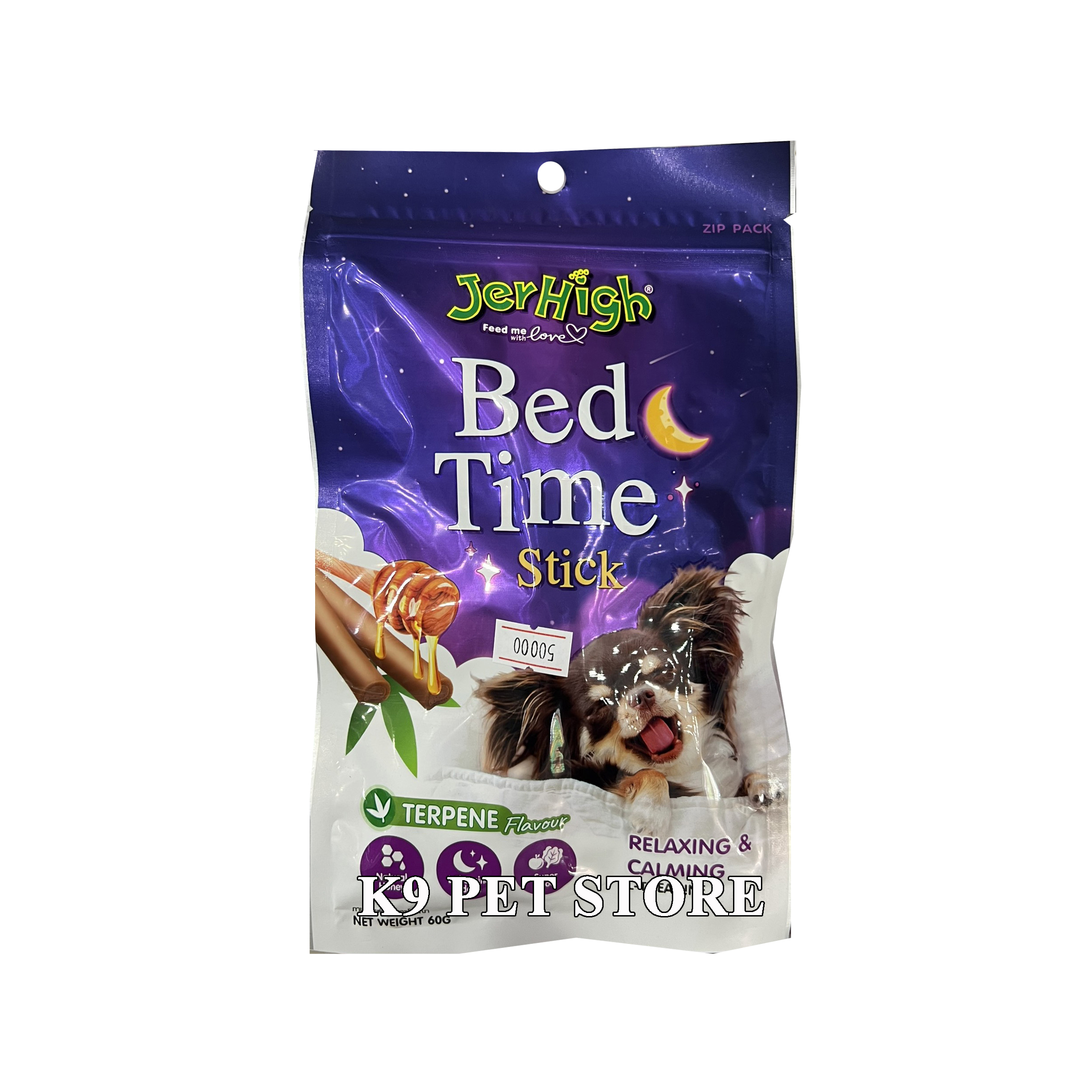 Snack cho chó Jerhigh Bed Time 60g (buổi tối)