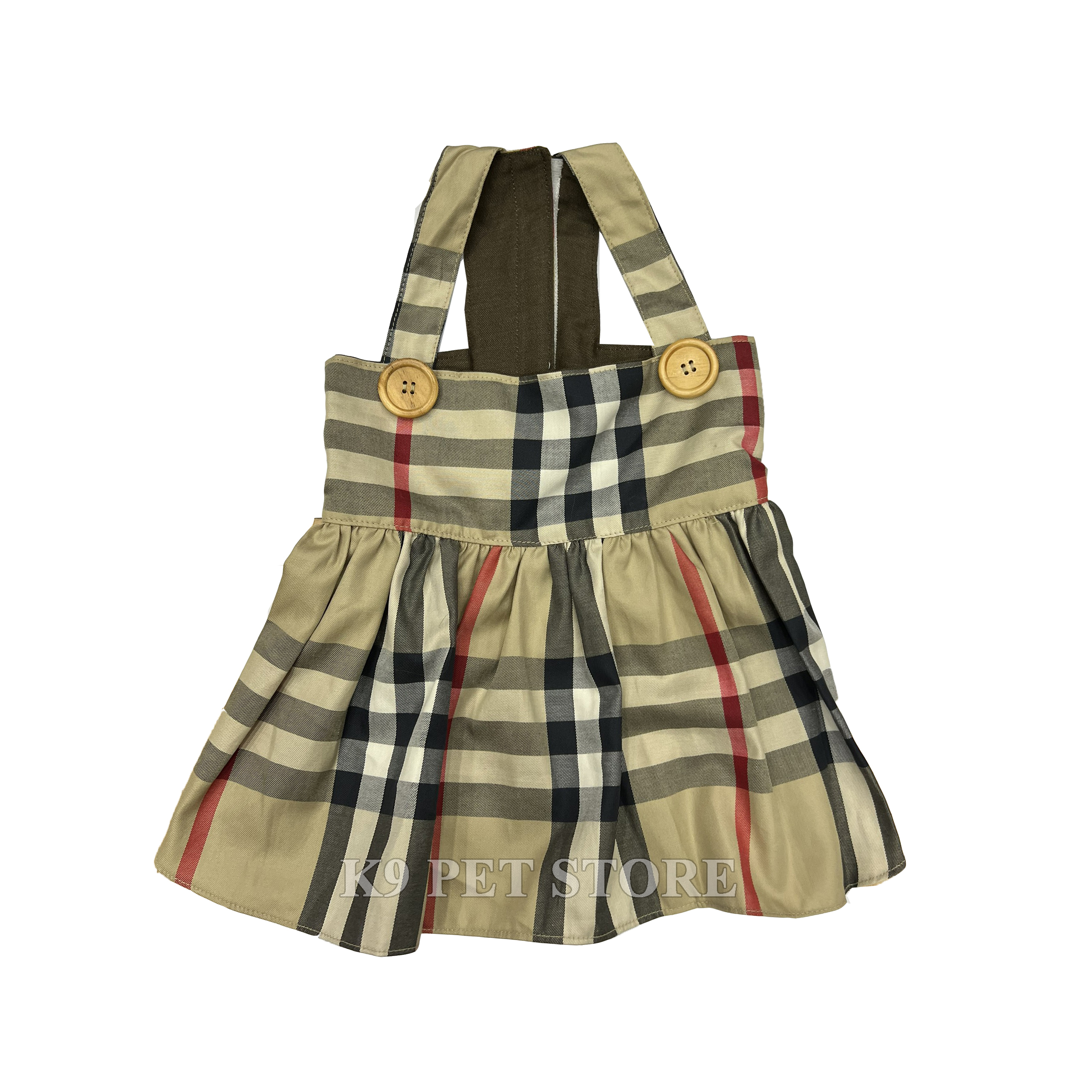 Áo đầm cho thú cưng Luxury (Burberry)