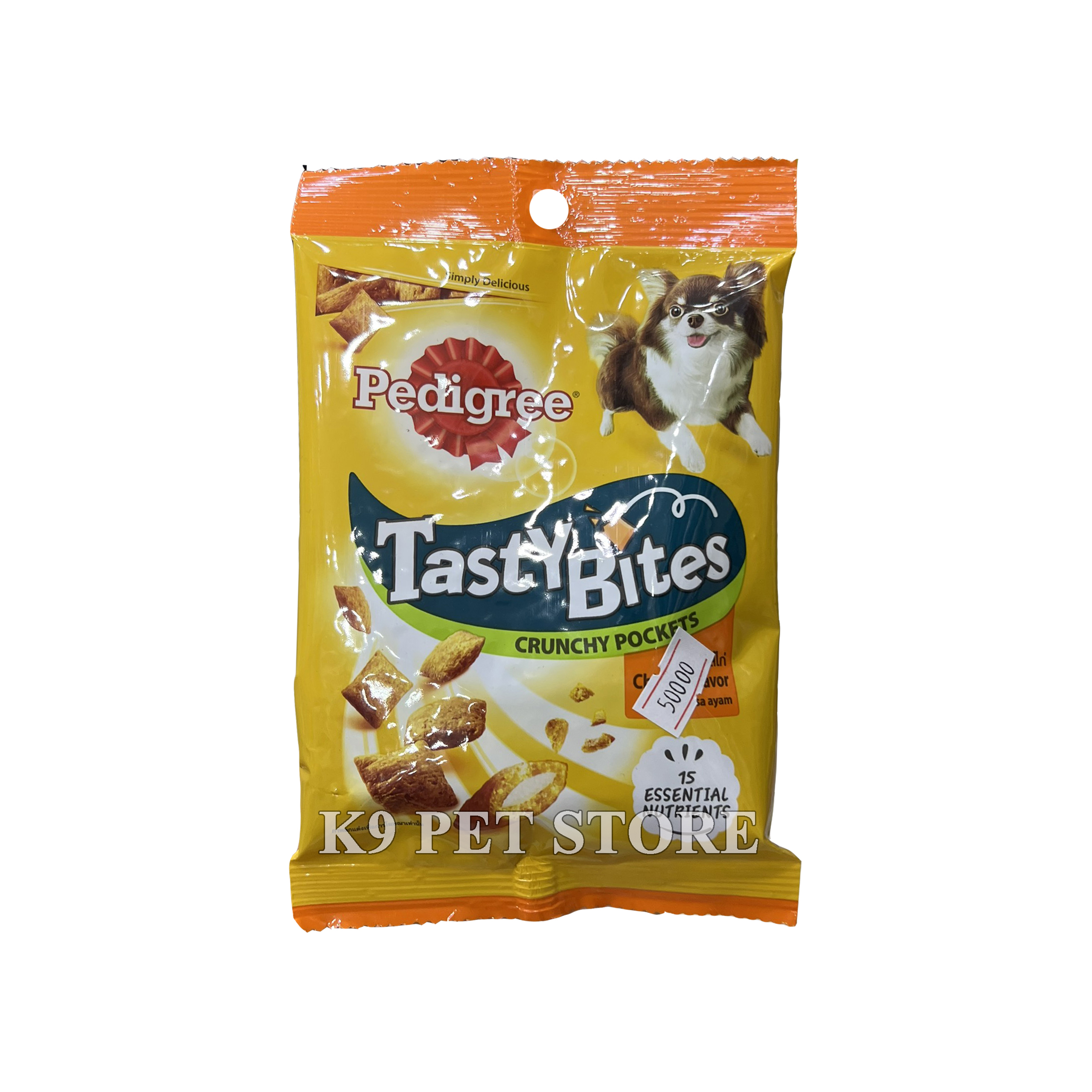 Pedigree Tasty Bites - Bánh thưởng dạng viên vị gà 60g