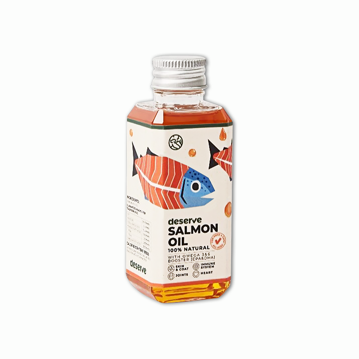 Dầu cá hồi 100% tự nhiên Deserve Salmon Oil