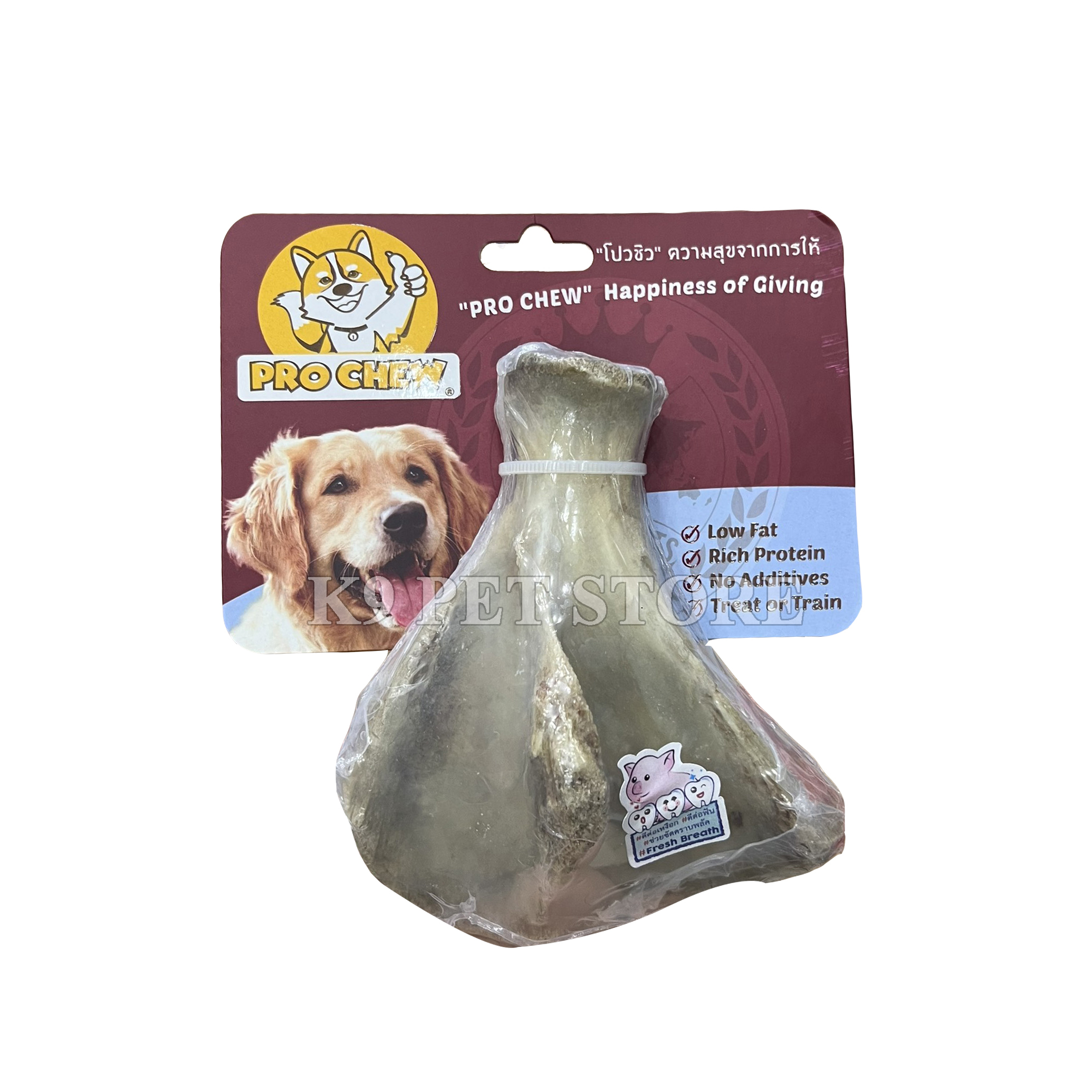 Xương gặm cho chó Pro Chew Dried Pork Shoulder Bone L size