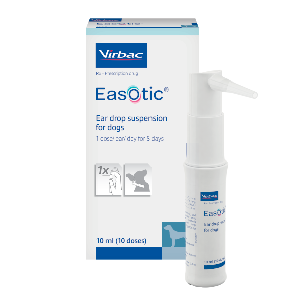 Easotic - Thuốc nhỏ tai trị viêm tai ngoài cho chó 10ml