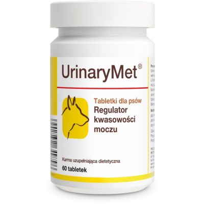 UrinaryMet® 60 viên - Tan Sỏi & Ngừa Sỏi Struvite, Chất Điều Chỉnh Độ Axit Của Nước Tiểu Cho Chó Mèo 500mg