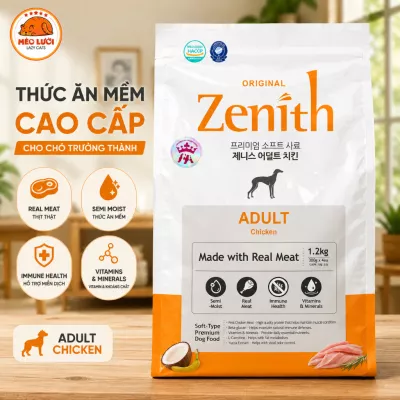 Zenith Adult - Thức ăn hạt mềm cho chó trưởng thành 1.2kg