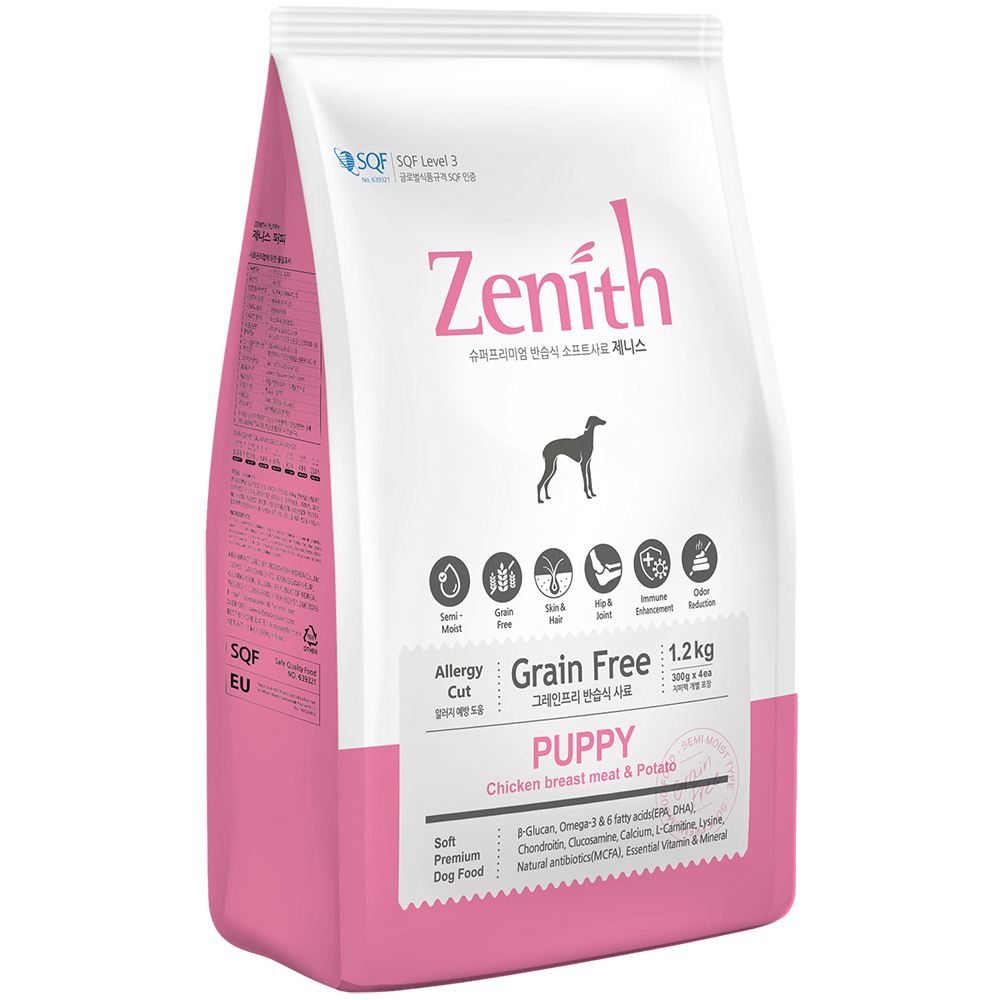 Zenith Puppy - Thức ăn hạt mềm cho chó con Zenith 1,2kg