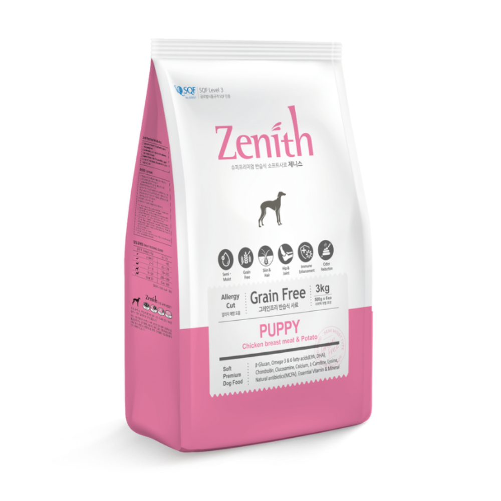 Zenith Puppy - Thức ăn hạt mềm cho chó con Zenith 3kg