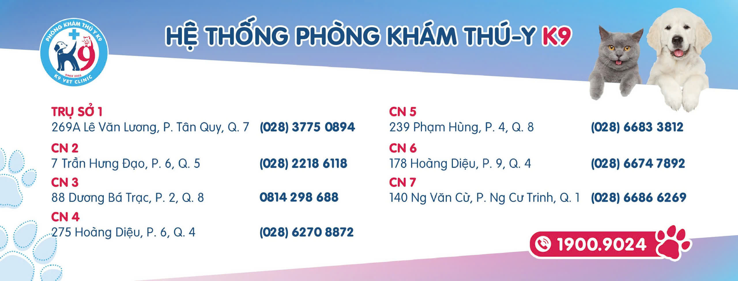 Phòng khám thú y K9