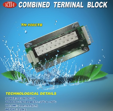 Vỉ mạch TH-100 để đấu thiết bị tùy chọn tiện dụng