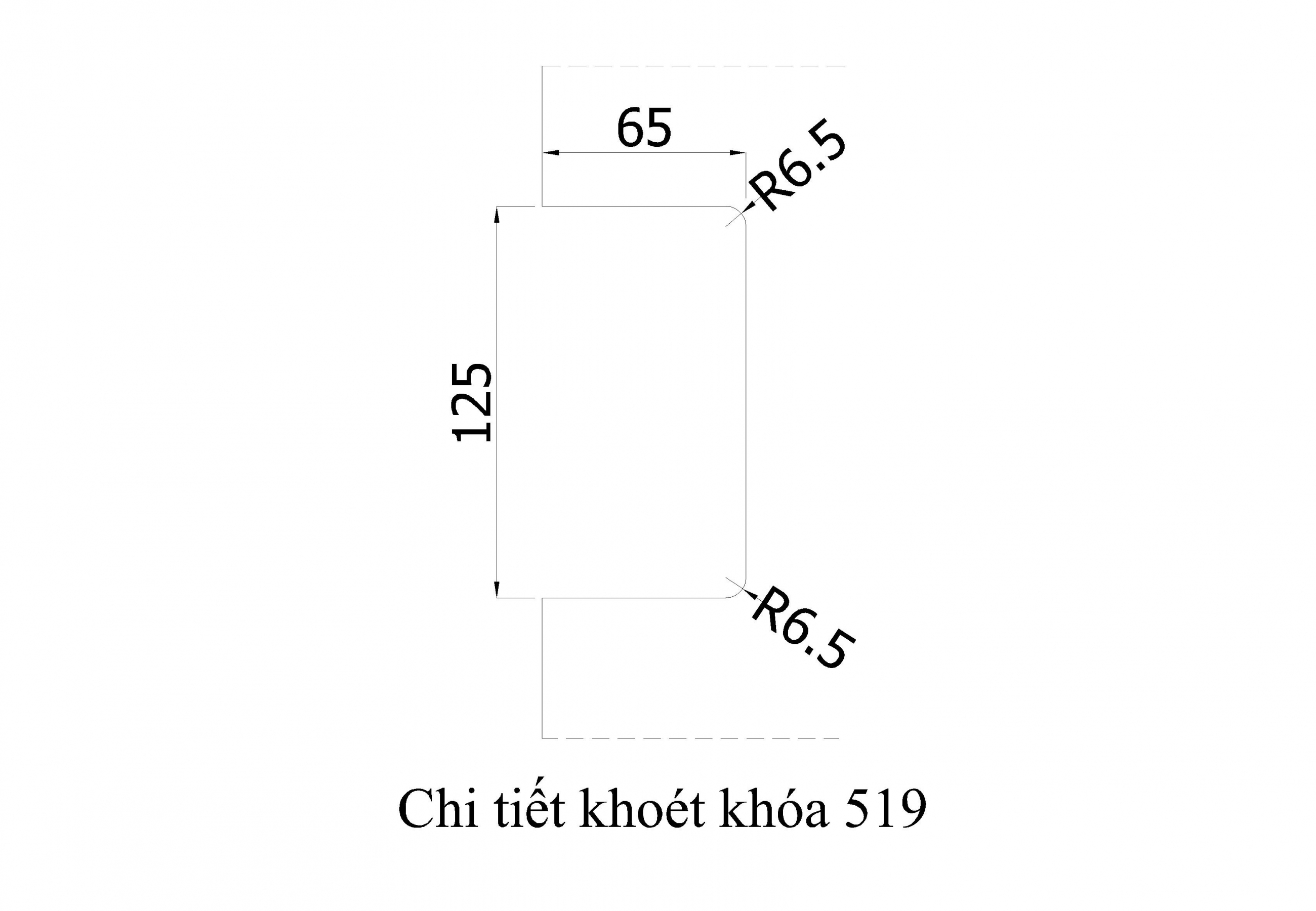 Khoét khóa519