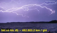Sự nguy hiểm của sét?