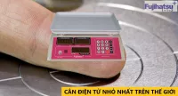 CÂN ĐIỆN TỬ CÂN ĐƯỢC TRỌNG LƯỢNG NHỎ NHẤT TRÊN THẾ GIỚI - CÂN ĐIỆN TỬ FUJIHATSU