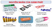 NGUYÊN NHÂN CỦA GIẢM PHÁT - CÂN ĐIỆN TỬ FUJIHATSU