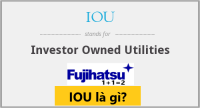 IOU LÀ GÌ? ĐẶC ĐIỂM CỦA IOU - CÂN ĐIỆN TỬ FUJIHATSU