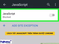 Cách tắt JavaScript trong Trình duyệt Chrome - Cân điện tử Fujihatsu
