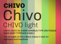 Phông chữ Chivo - Cân điện tử fujihatsu