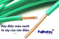 Dây điện màu xanh lá cây của cân điện tử có tác dụng gì? - Cân điện tử fujihatsu