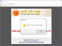 CÁCH SỬA CHỮA ITAXVIEWER BÁO KHÔNG ĐÚNG ĐỊNH DẠNG