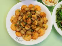 MÂM CƠM NHÀ VỚI TÔM RANG THỊT BA CHỈ