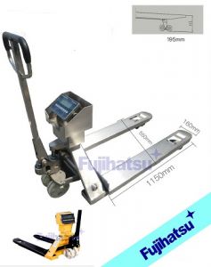 CÂN XE NÂNG INOX FUJIHATSU FXNC-I1