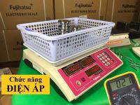 Hướng dẫn sử dụng chức năng ĐIỆN ÁP của cân điện tử