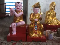 Địa chỉ bán tượng thờ tam phủ tứ phủ tại làng nghề Sơn Đồng
