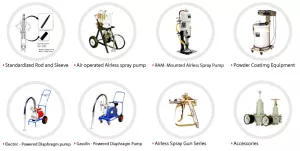 THIẾT BỊ PHUN SƠN ÁP LỰC