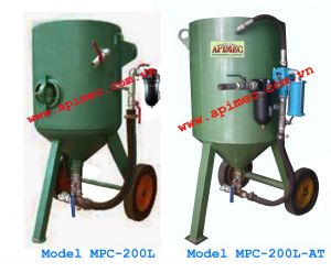 Máy phun cát làm sạch đường hàn Việt Nam