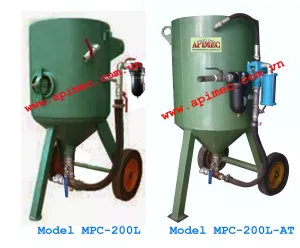 Máy phun cát làm sạch đường hàn Việt Nam