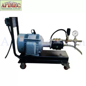 Bơm thử áp lực ống bằng điện
