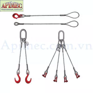 Cáp cẩu đơn – Cáp cẩu chùm