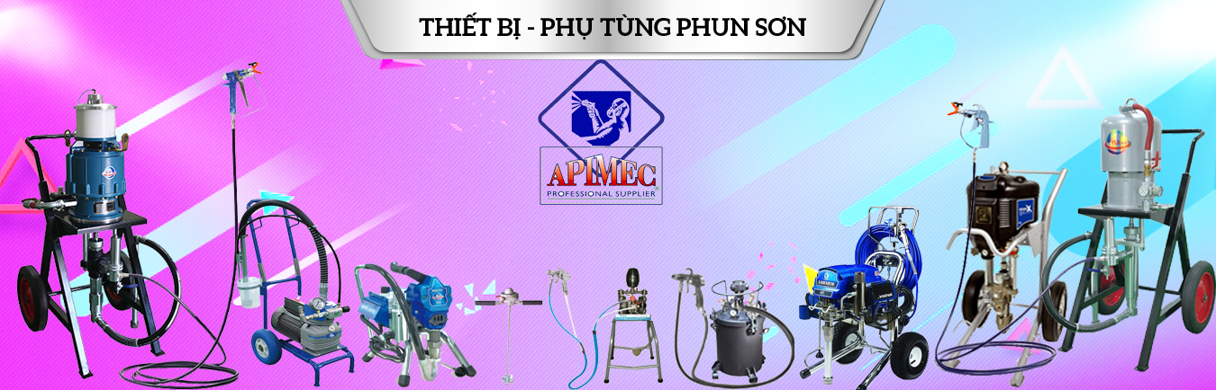 MÁY PHUN SƠN - THIẾT BỊ PHỤ TÙNG PHUN SƠN