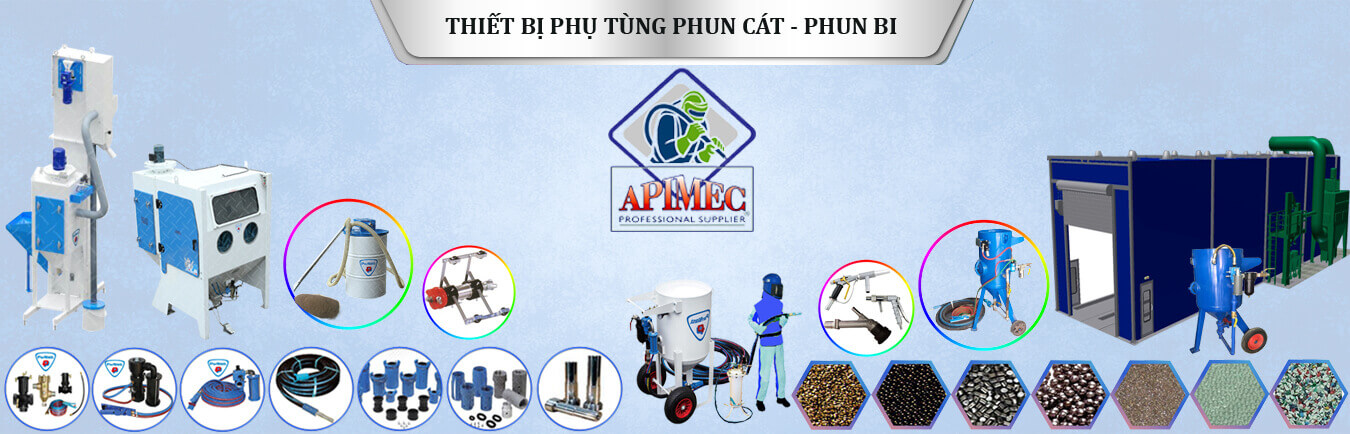 THIẾT BỊ PHỤ TÙNG PHUN CÁT = PHUN BI