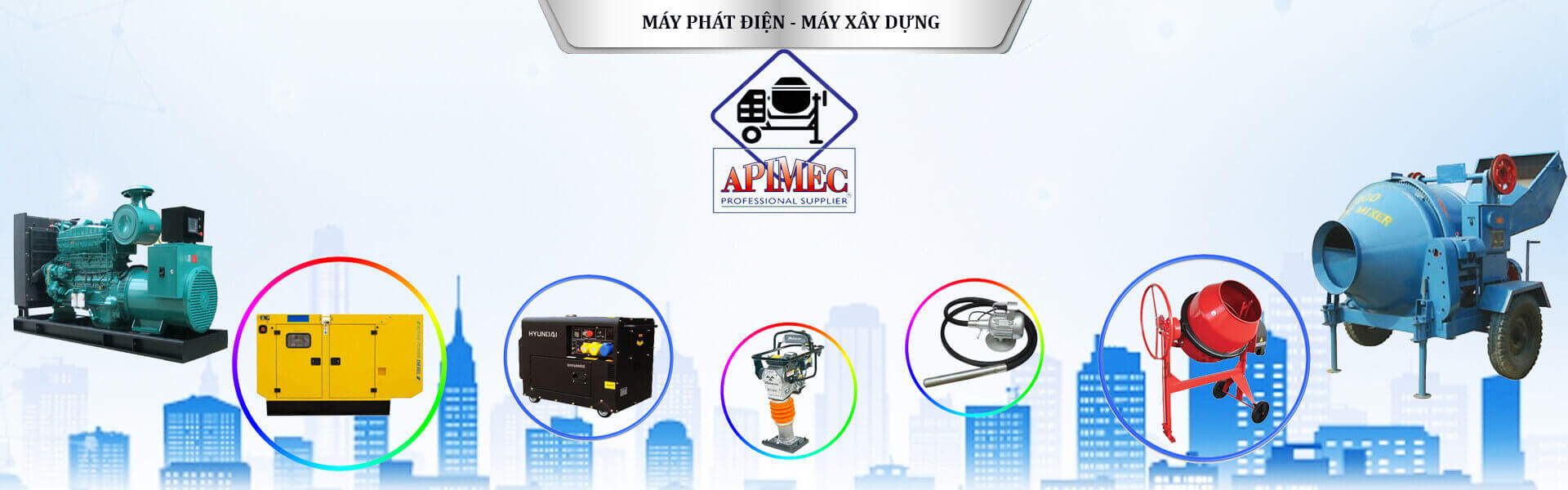 MÁY PHÁT ĐIỆN - MÁY XÂY DỰNG