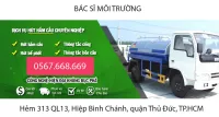 Công ty hút hầm cầu TPHCM giá rẻ, uy tín nhất hiện nay