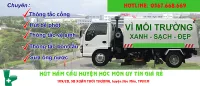 Hút hầm cầu huyện Hóc Môn giá rẻ, BH 3 năm [gọi ngay: 0567.668.669]