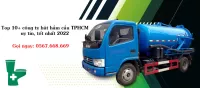 TOP 10+ Công ty rút hầm cầu tại TPHCM uy tín, giá rẻ nhất 2022