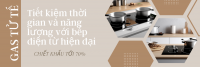 Tiết kiệm thời gian và năng lượng với bếp điện từ hiện đại