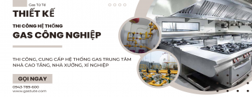 Lắp đặt hệ thống gas nhà hàng, khách sạn, Hệ Thống Gas Công Nghiệp LPG