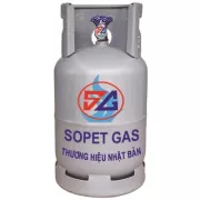 Bình Gas SOPET màu xám 12kg