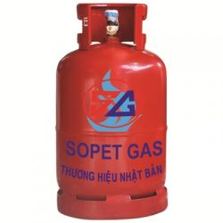 Bình Gas SOPET màu đỏ 12kg,