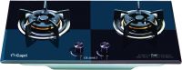 BẾP GA ÂM CAPRI CR-208KT (BLACK & GREEN)