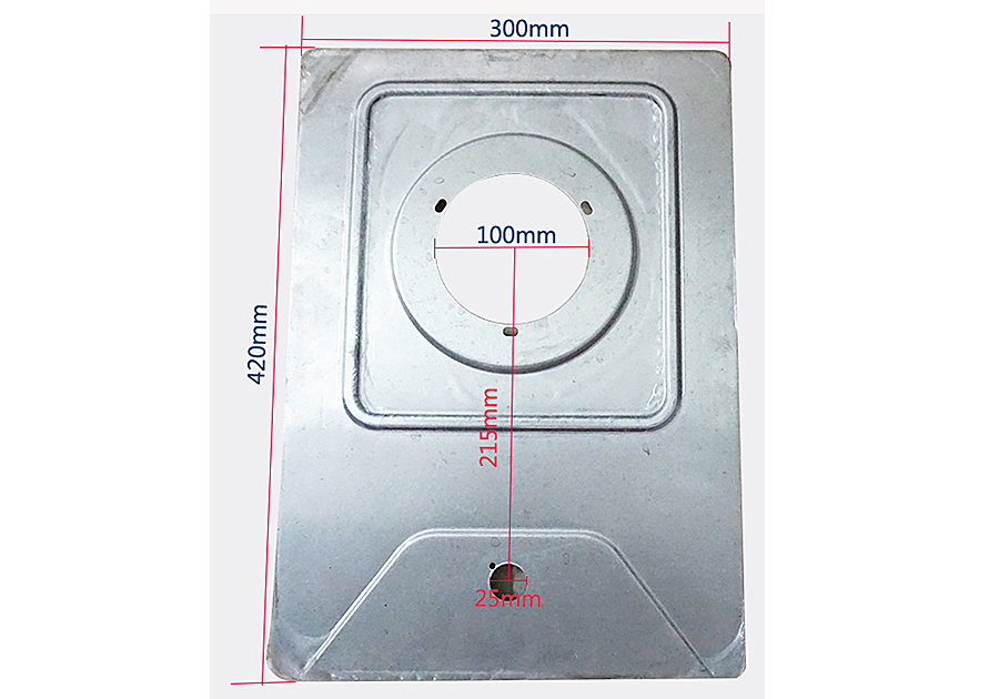 MẶT THÉP BẾP GAS ĐƠN 420MM