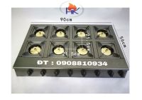 BẾP GA LIỀN LÒ TÁM LÒ 56CM